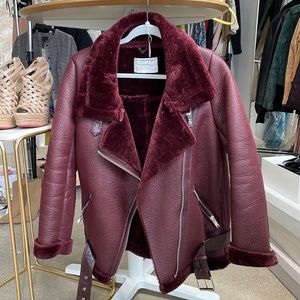 Zara bomber jacket sz XS